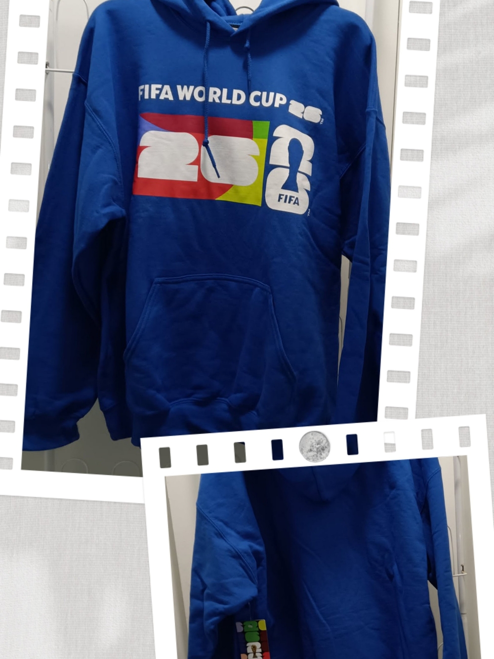 FIFA Blue World Cup Hoodie Sweatshirt - Women's